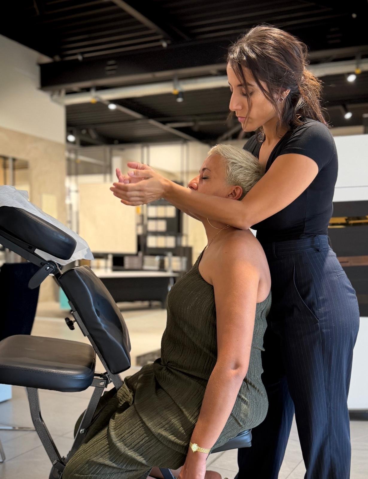 Massage en entreprise